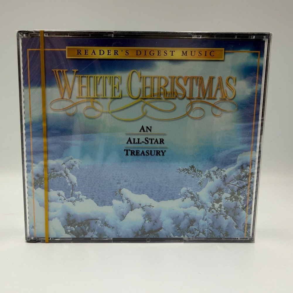 White Christmas An All-Star Treasury 4 CD Box Set Reader's Digest Music 2001 NEW